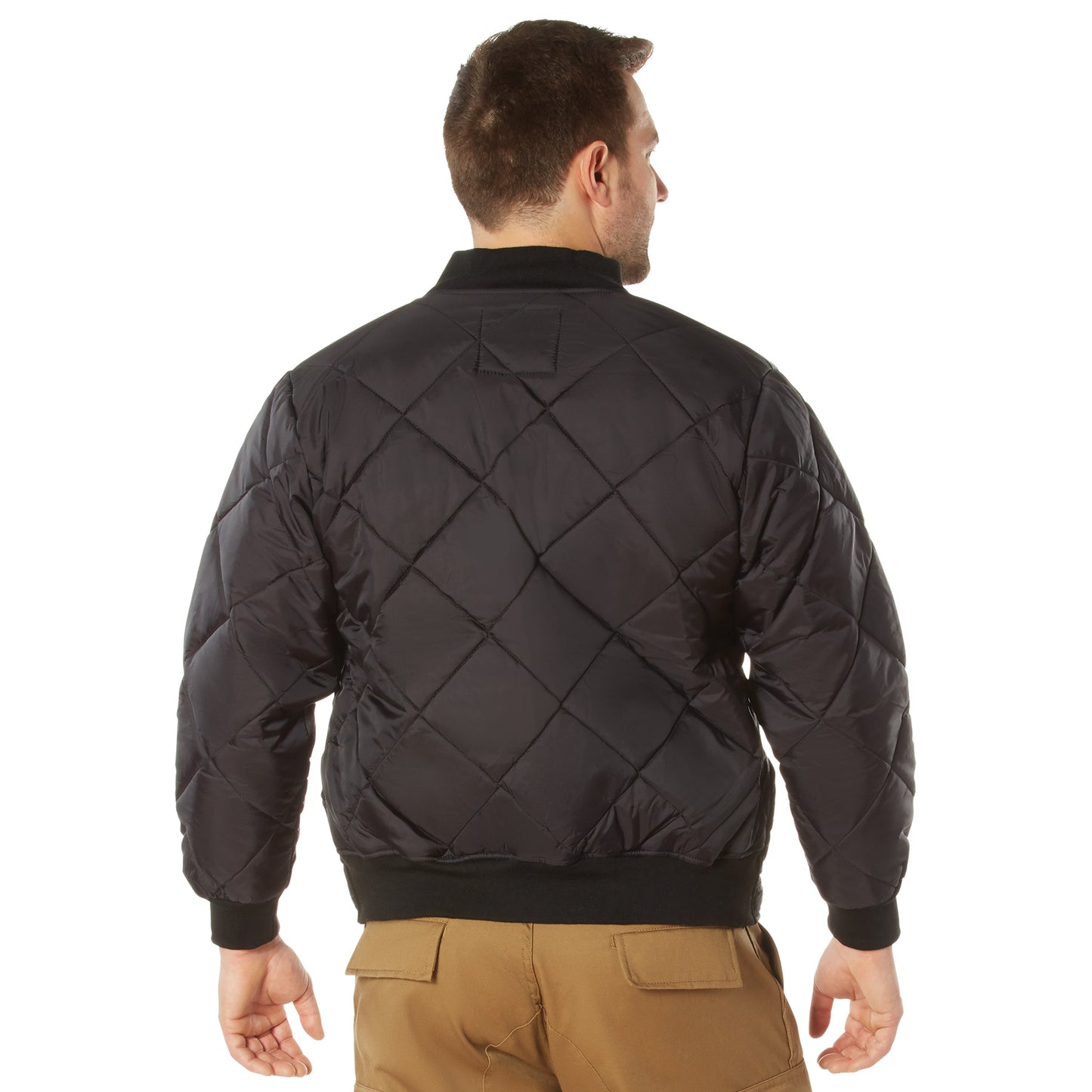 Rothco Diamond Nylon Quilted Flight Jacket