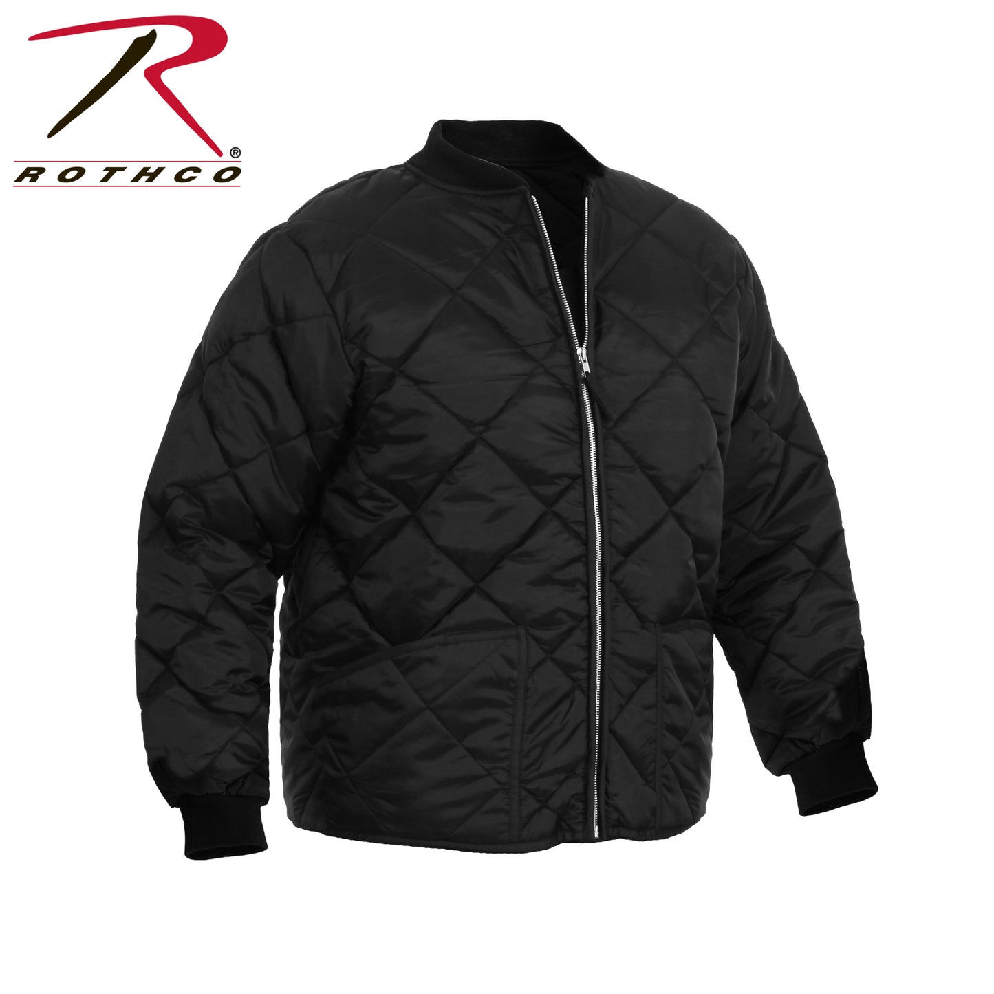 Rothco Diamond Nylon Quilted Flight Jacket