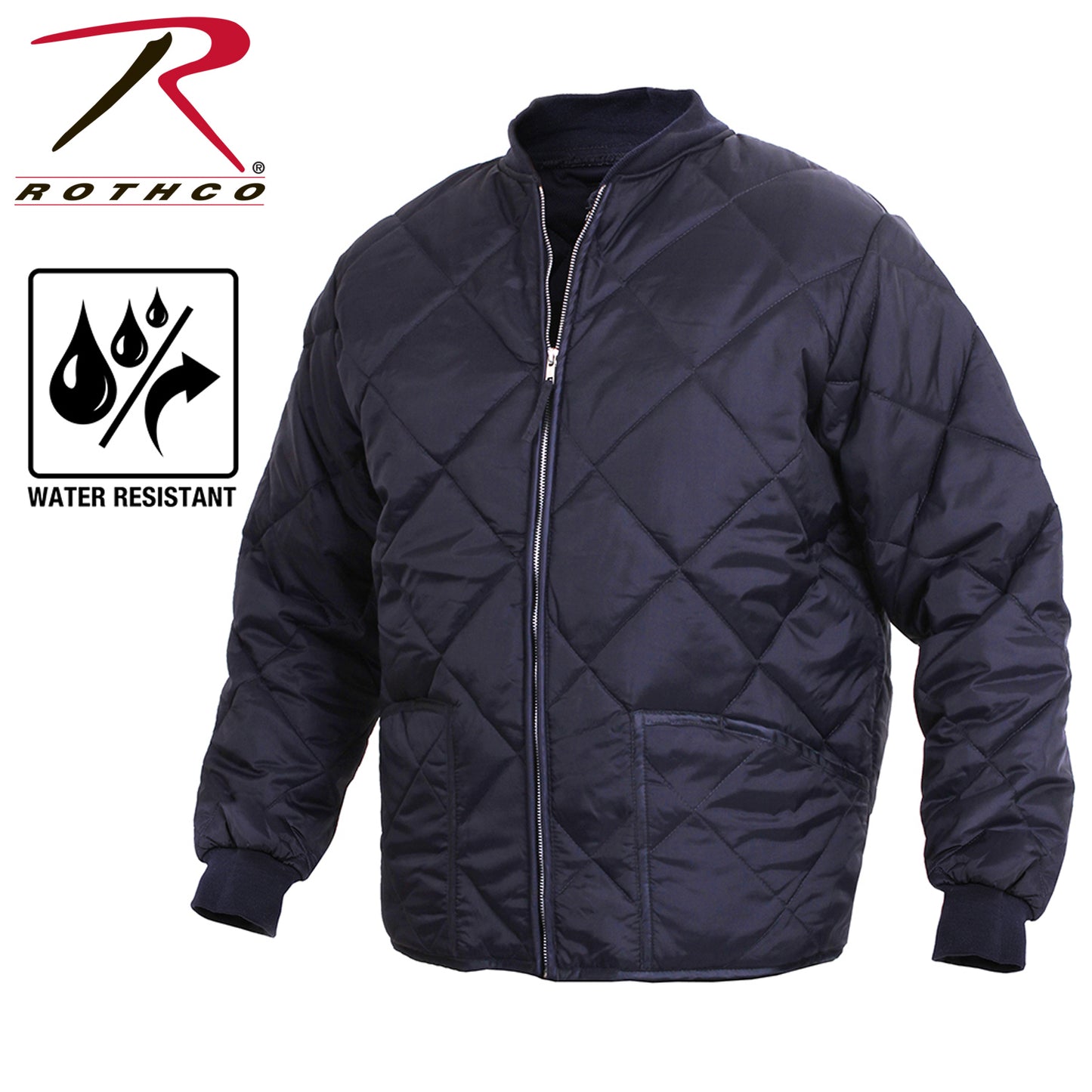 Rothco Diamond Nylon Quilted Flight Jacket