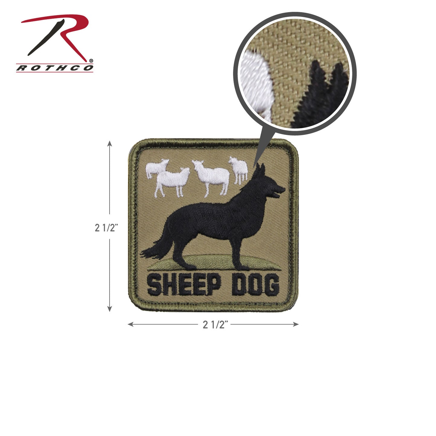 Rothco Sheep Dog Morale Patch