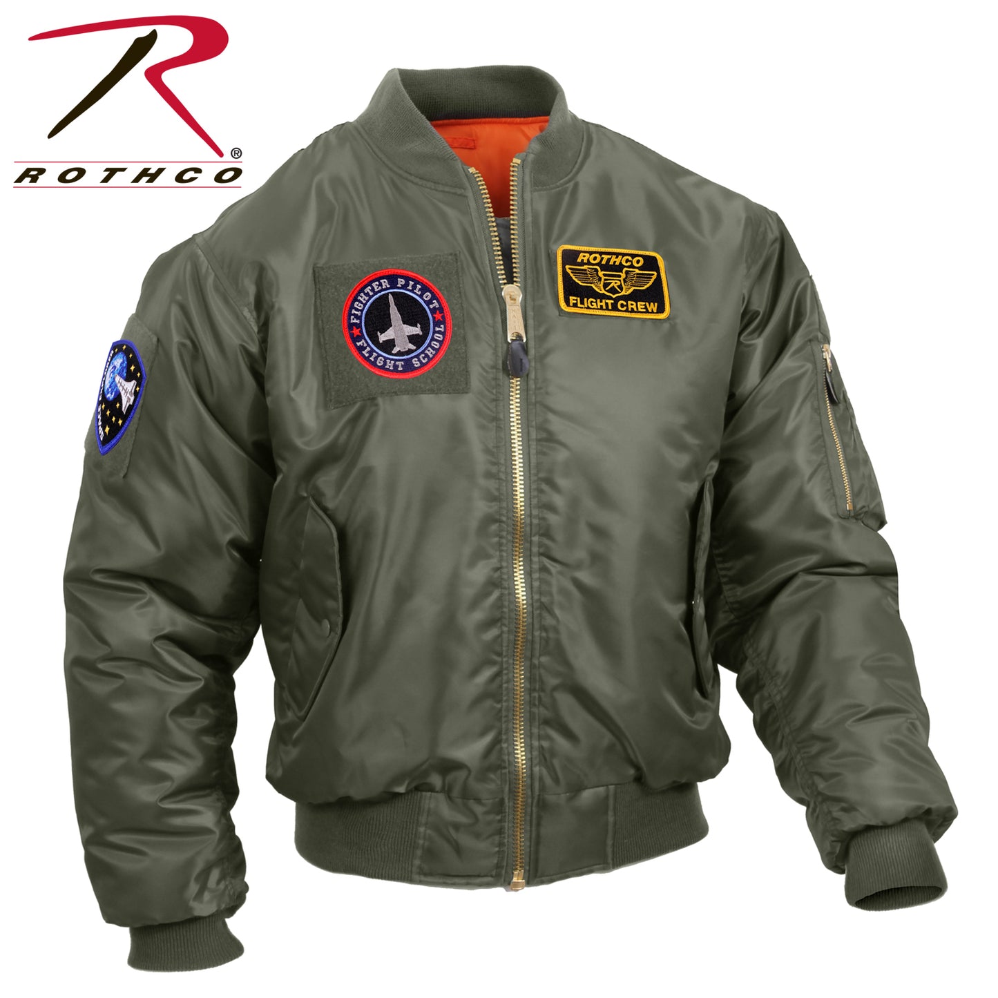 Rothco MA-1 Flight Jacket with Patches