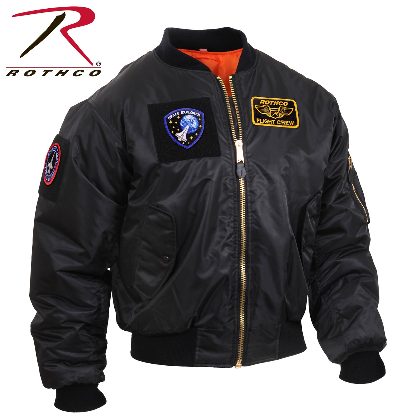 Rothco MA-1 Flight Jacket with Patches