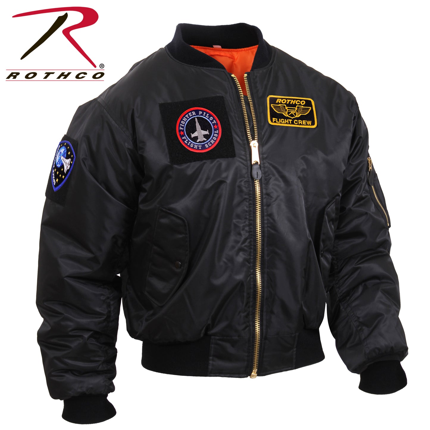 Rothco MA-1 Flight Jacket with Patches