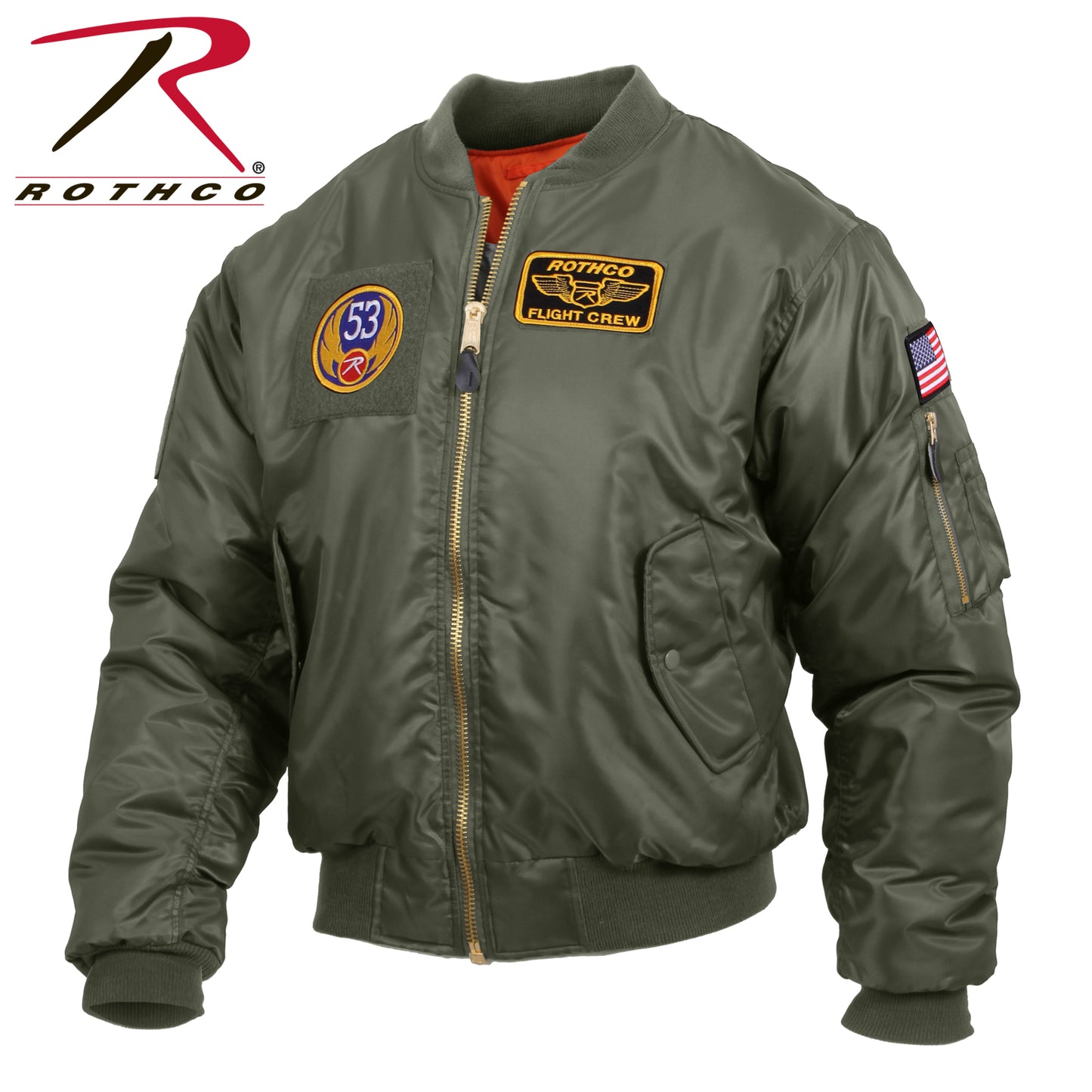 Rothco MA-1 Flight Jacket with Patches