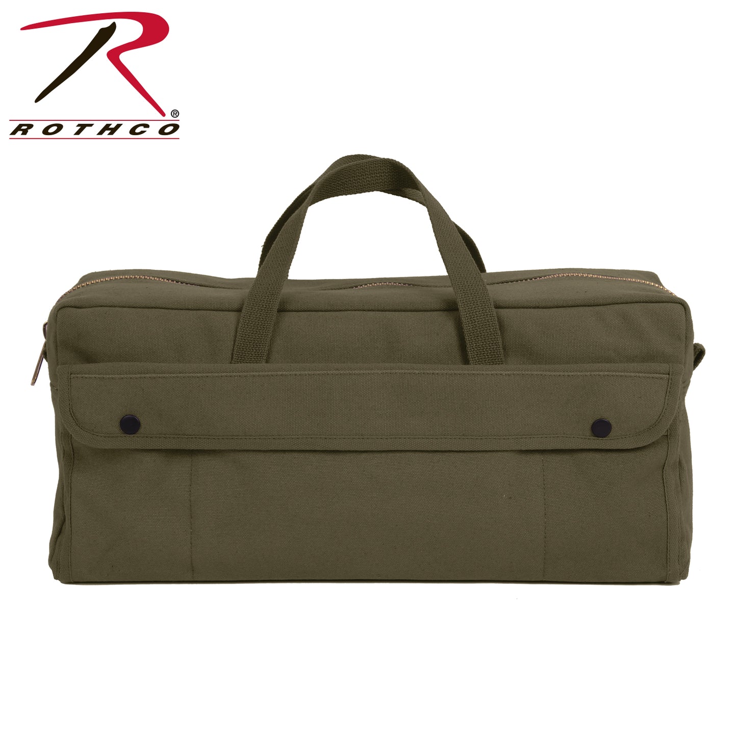 Rothco Canvas Jumbo Tool Bag With Brass Zipper