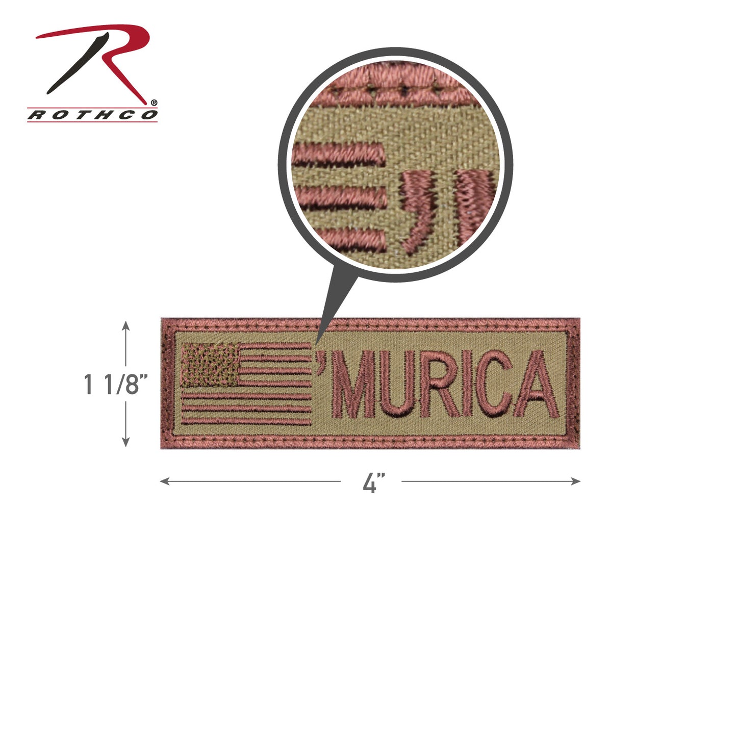 Rothco "Murica" Flag Patch