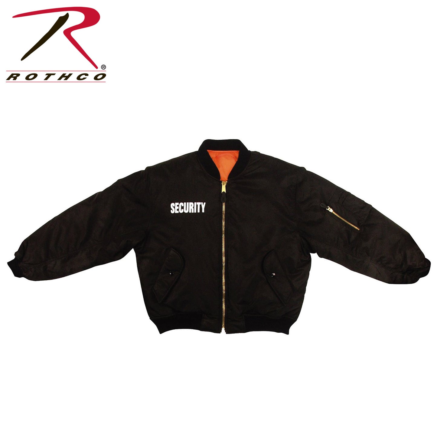 Rothco MA-1 Flight Jacket With Security Print