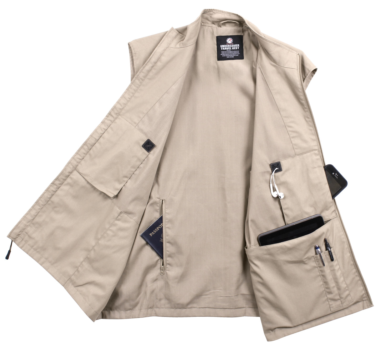 Rothco Undercover Travel Vest