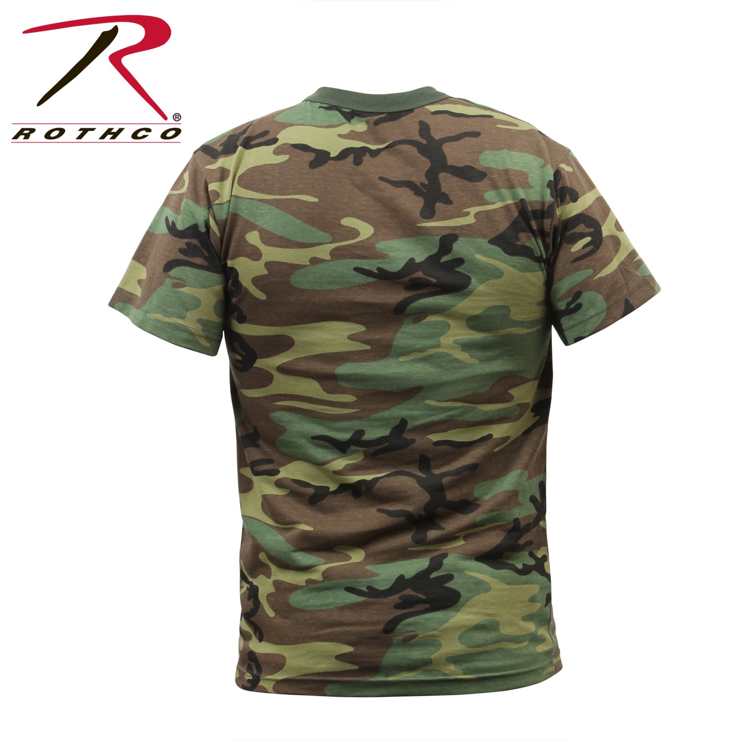 Rothco Kids Woodland Camo Heavyweight T-Shirt