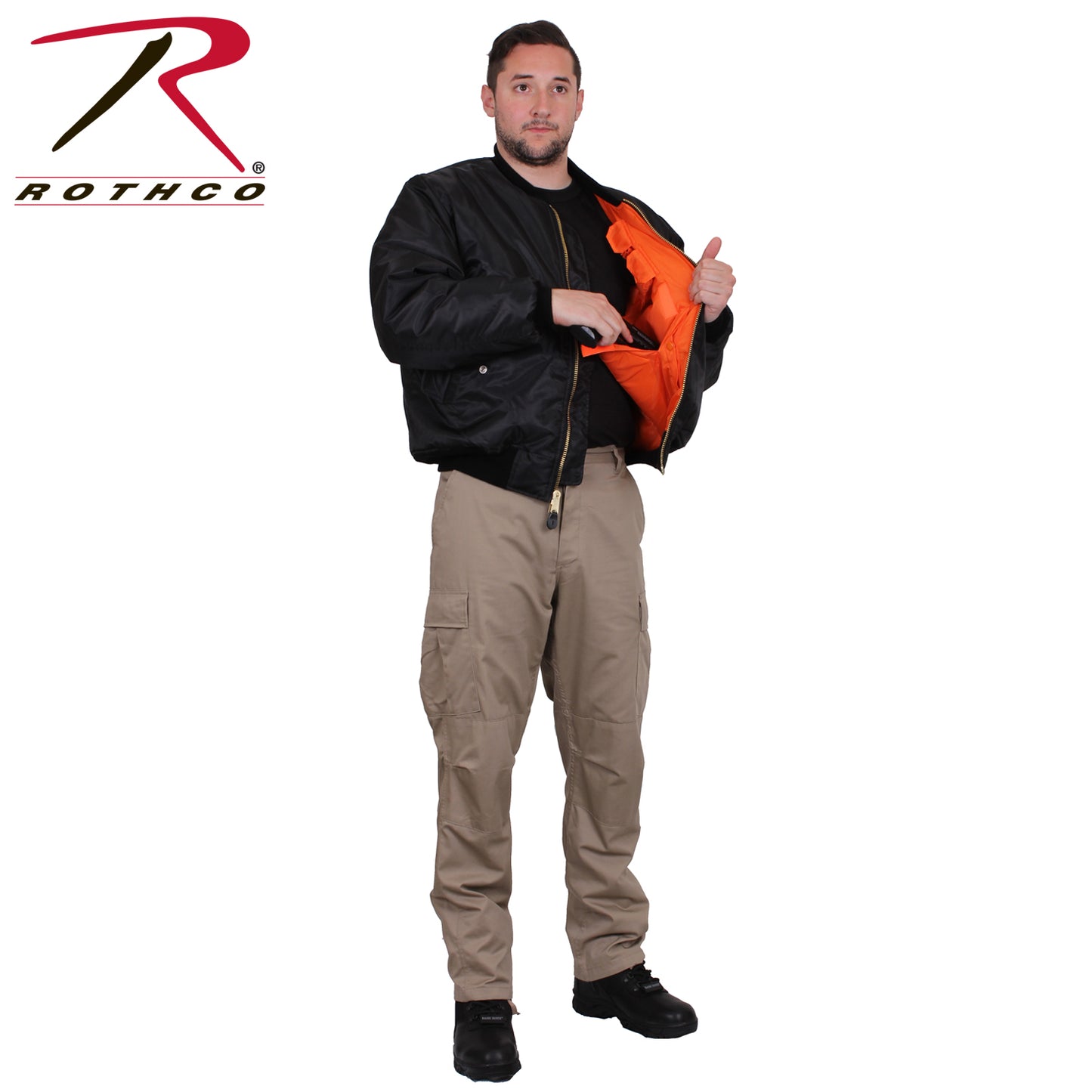 Rothco Concealed Carry MA-1 Flight Jacket