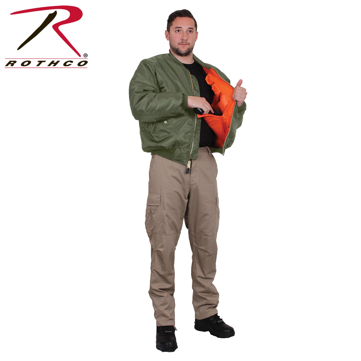 Rothco Concealed Carry MA-1 Flight Jacket