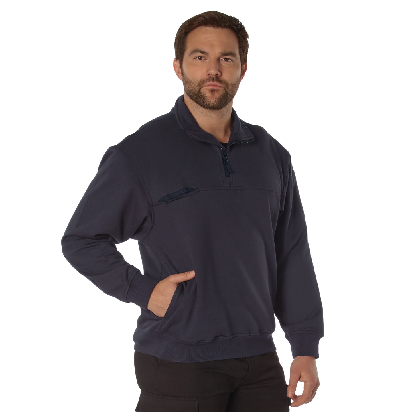 Rothco Firefighter / EMS Quarter Zip Job Shirt