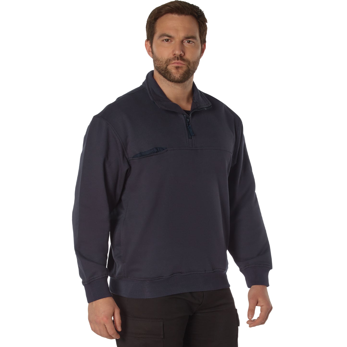 Rothco Firefighter / EMS Quarter Zip Job Shirt