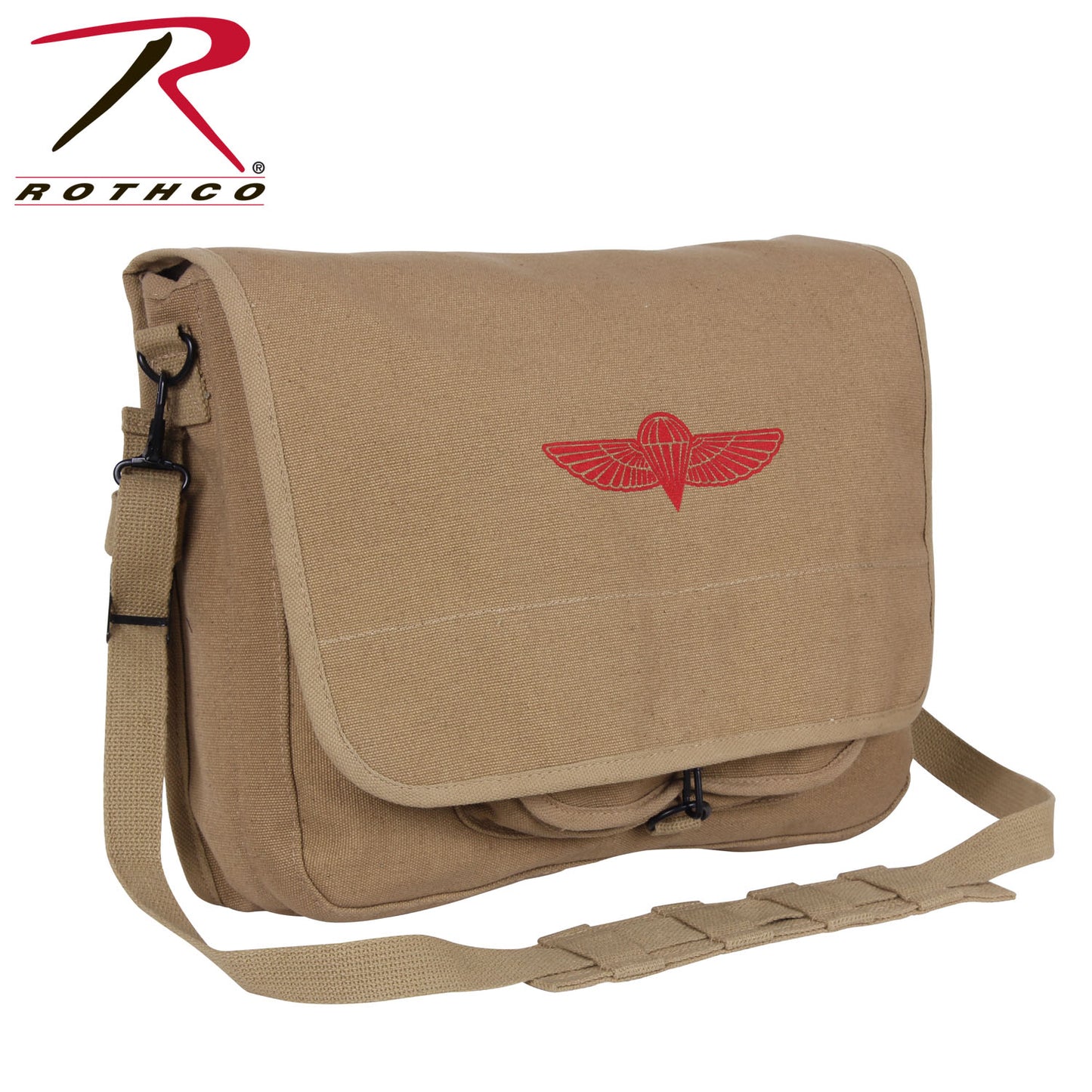 Rothco Canvas Israeli Paratrooper Bag