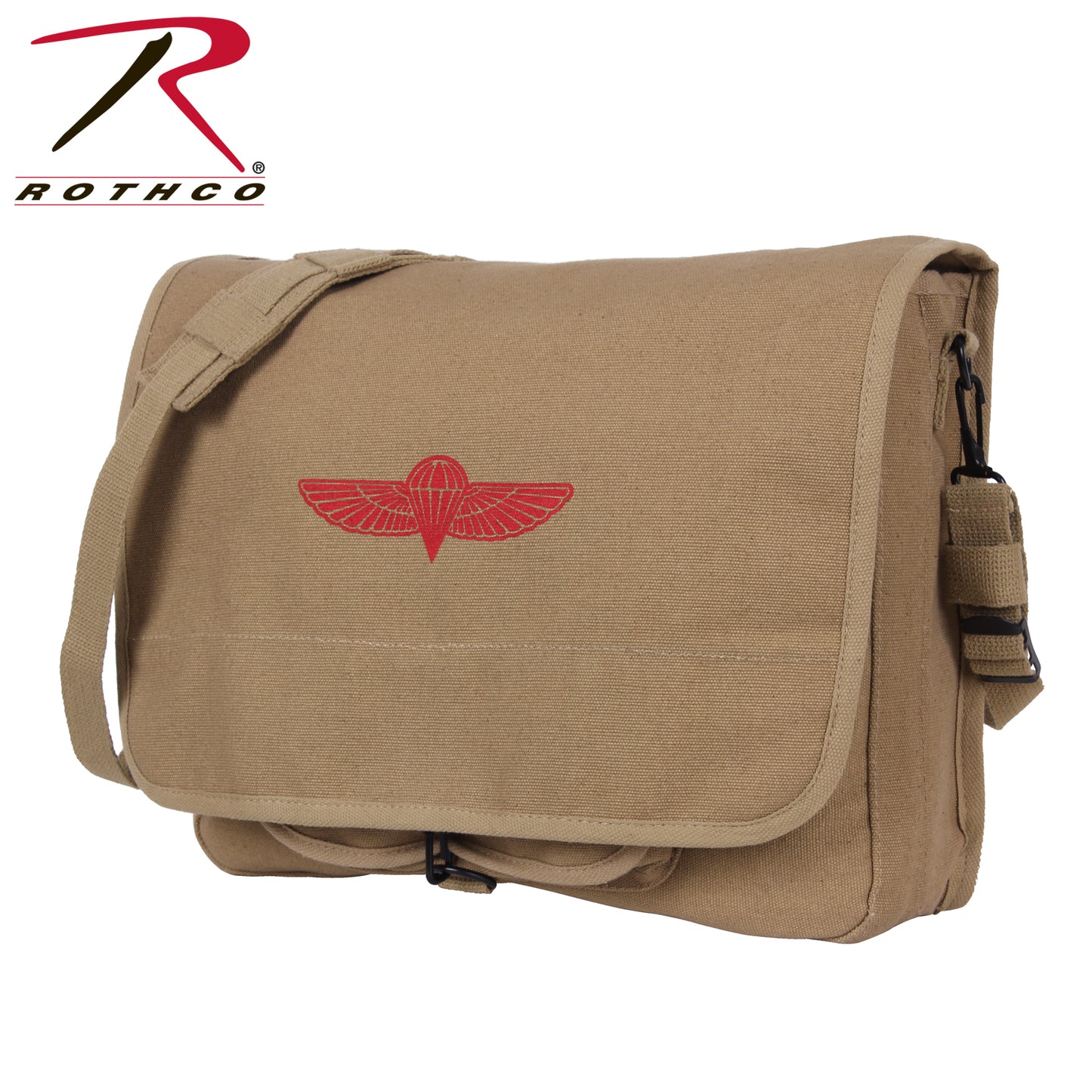 Rothco Canvas Israeli Paratrooper Bag