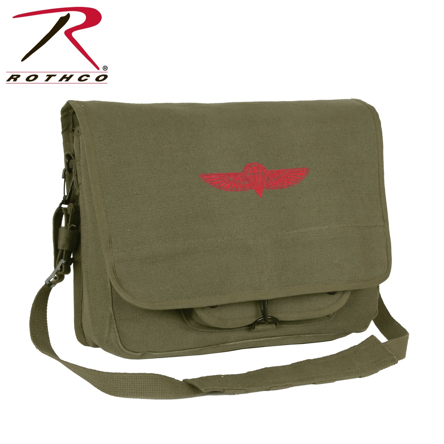 Rothco Canvas Israeli Paratrooper Bag