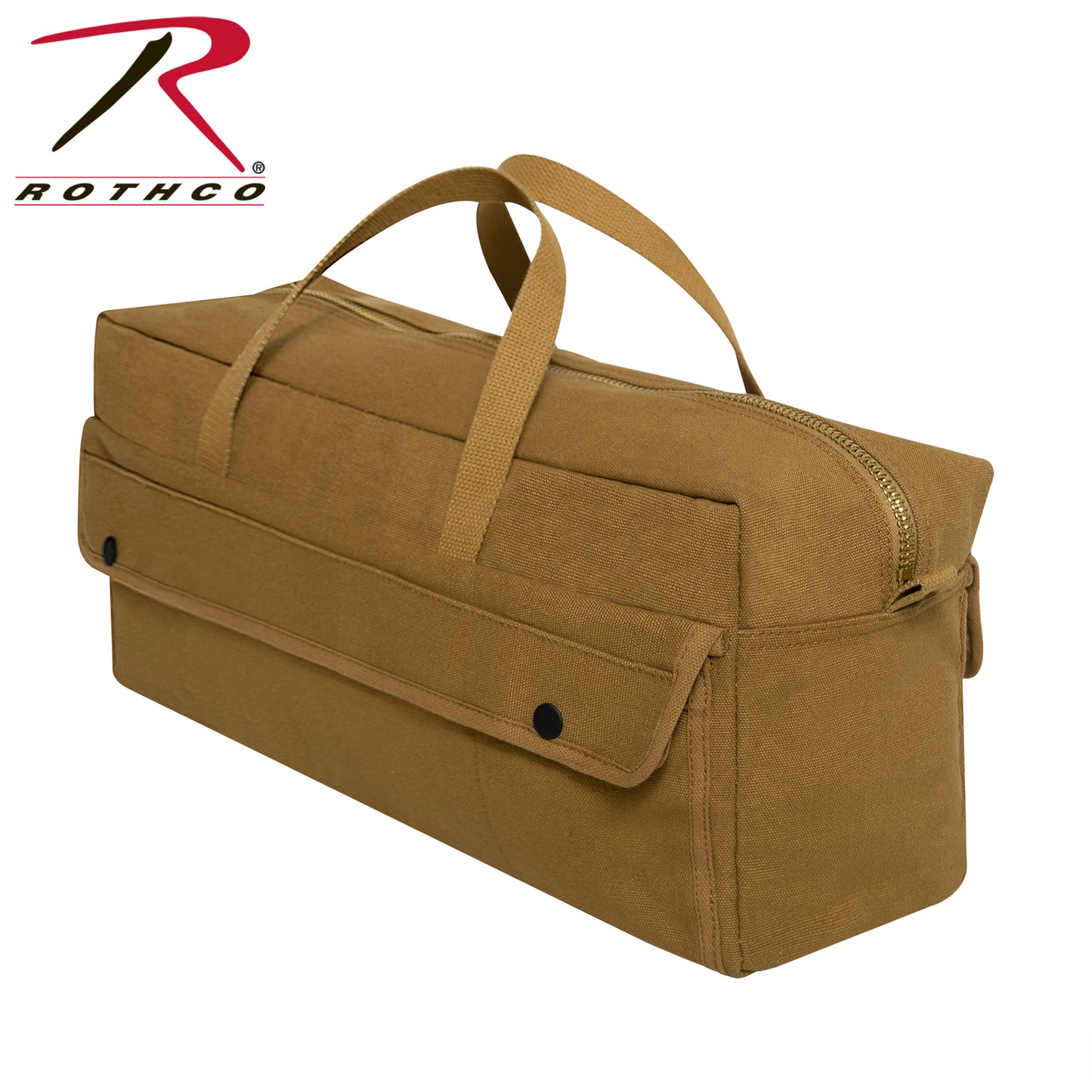 Rothco Canvas Jumbo Tool Bag With Brass Zipper