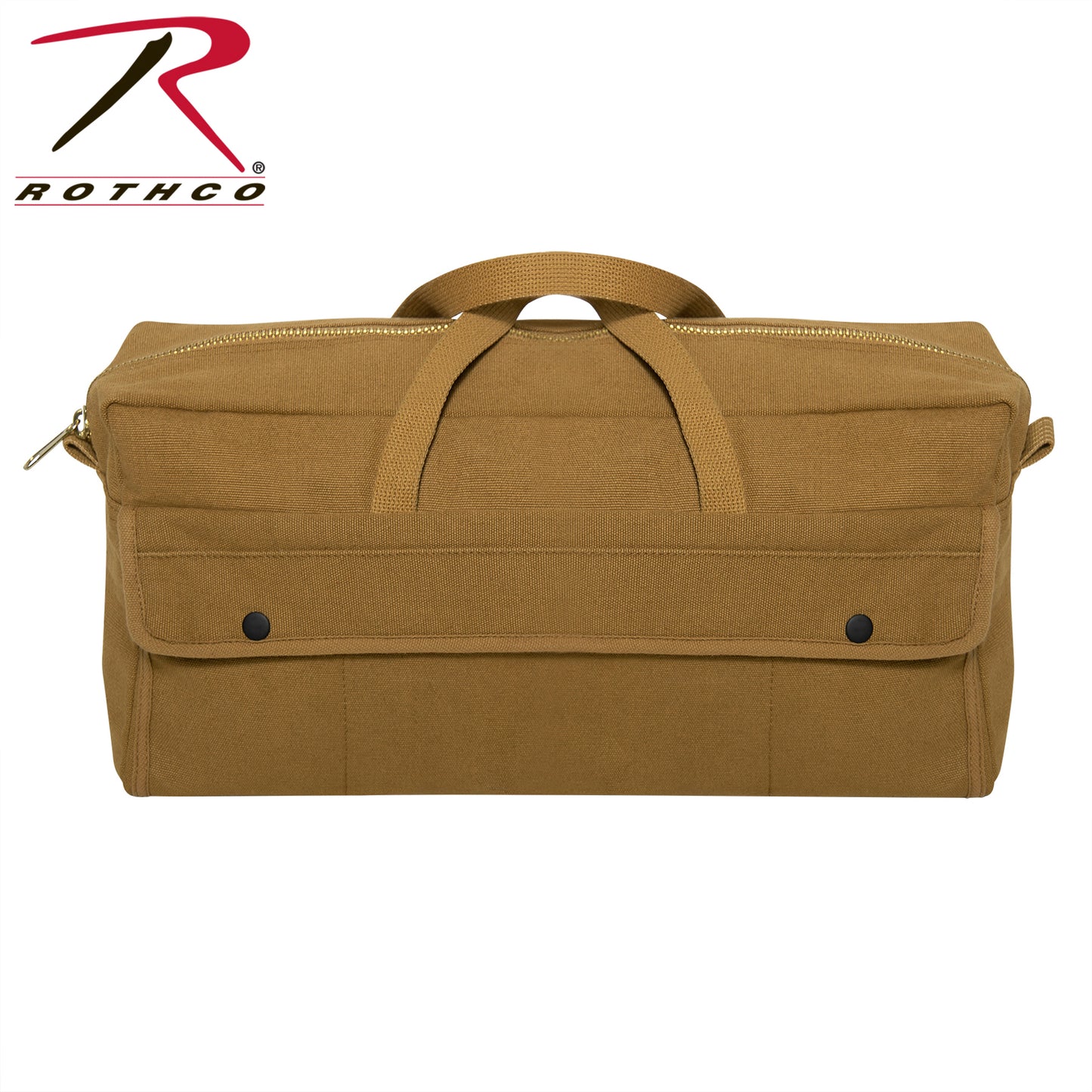 Rothco Canvas Jumbo Tool Bag With Brass Zipper