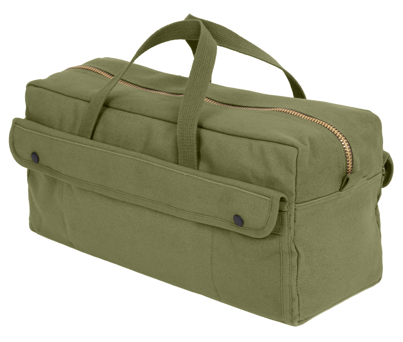 Rothco Canvas Jumbo Tool Bag With Brass Zipper