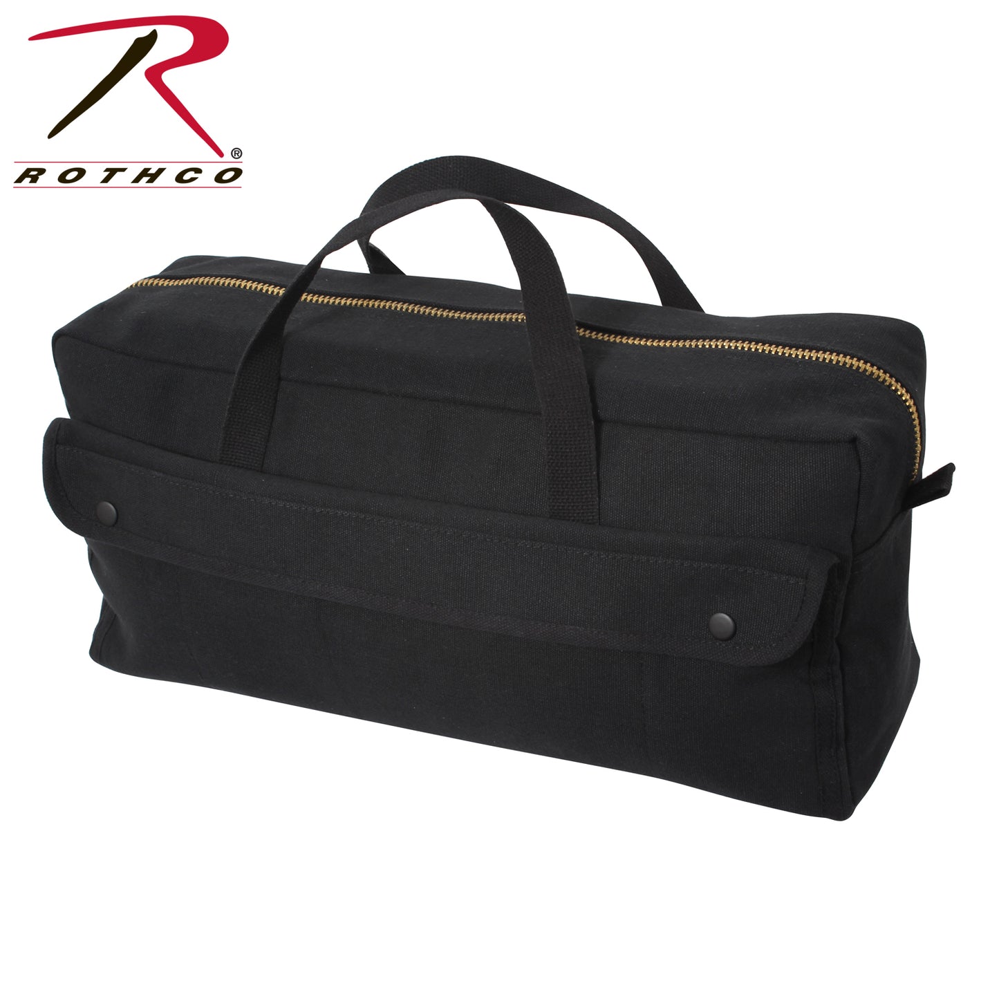 Rothco Canvas Jumbo Tool Bag With Brass Zipper