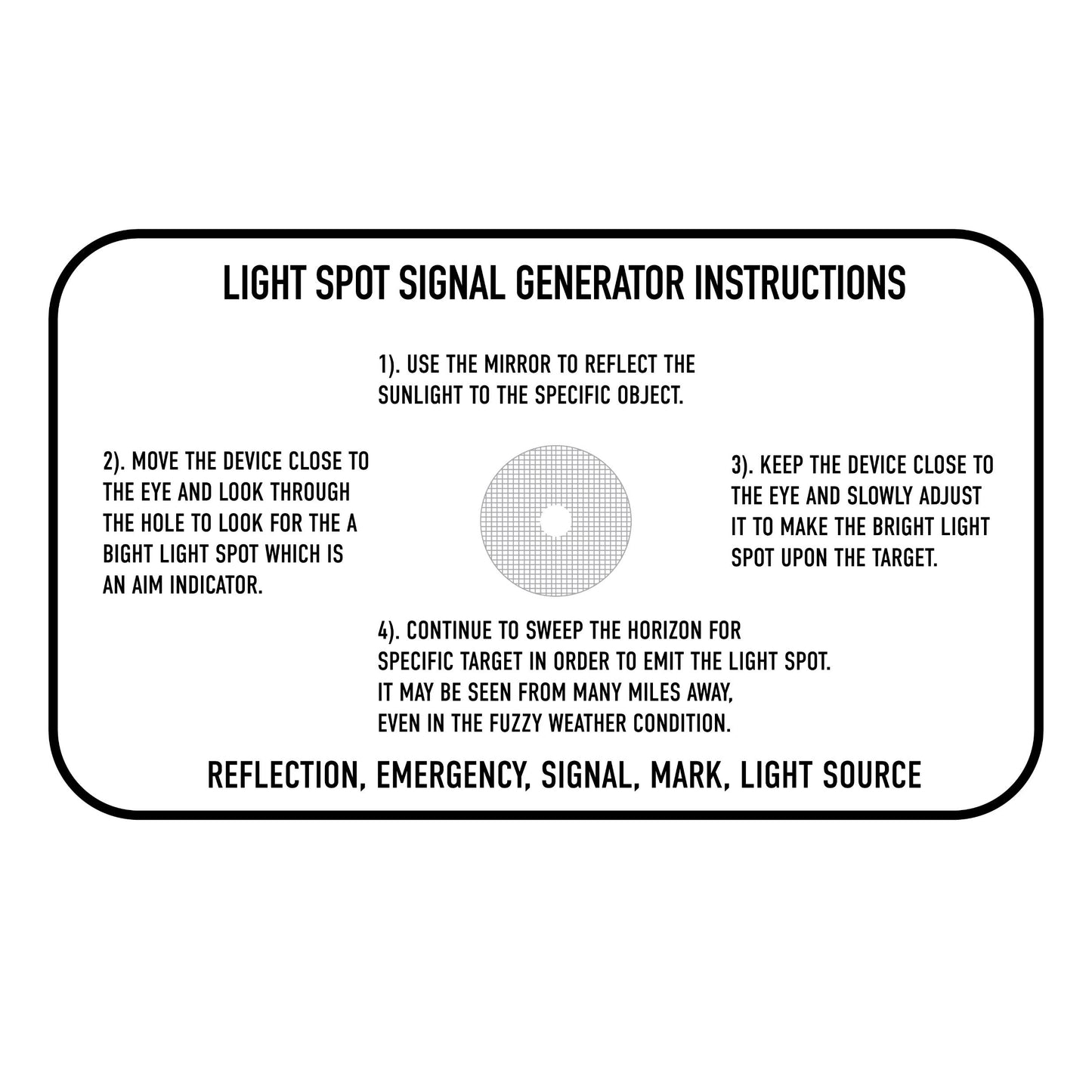 Rothco Signal Mirrors