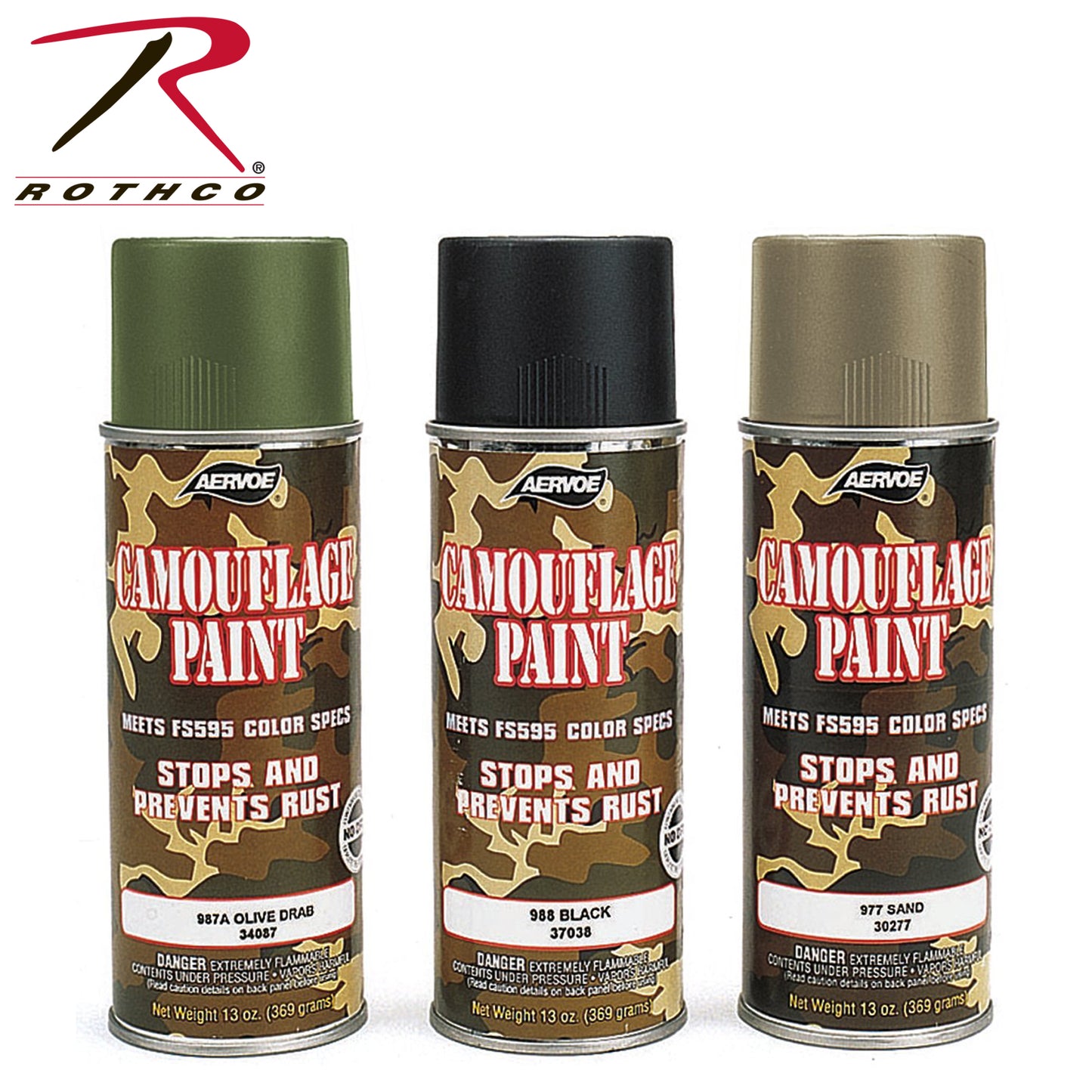 Camouflage Spray Paint