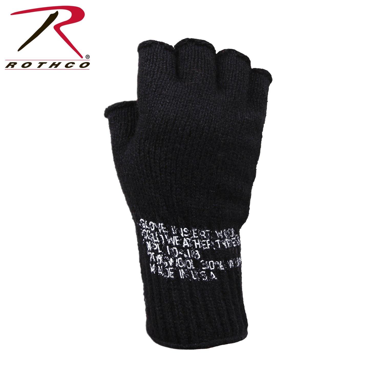 Rothco Fingerless Wool Gloves