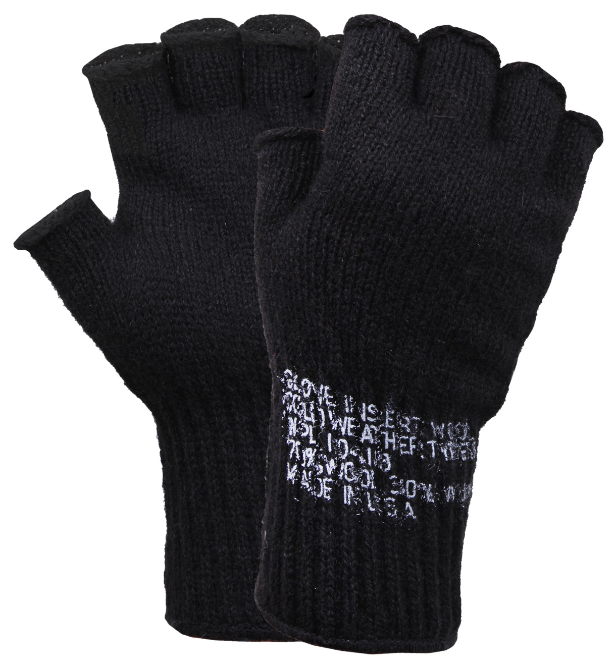 Rothco Fingerless Wool Gloves