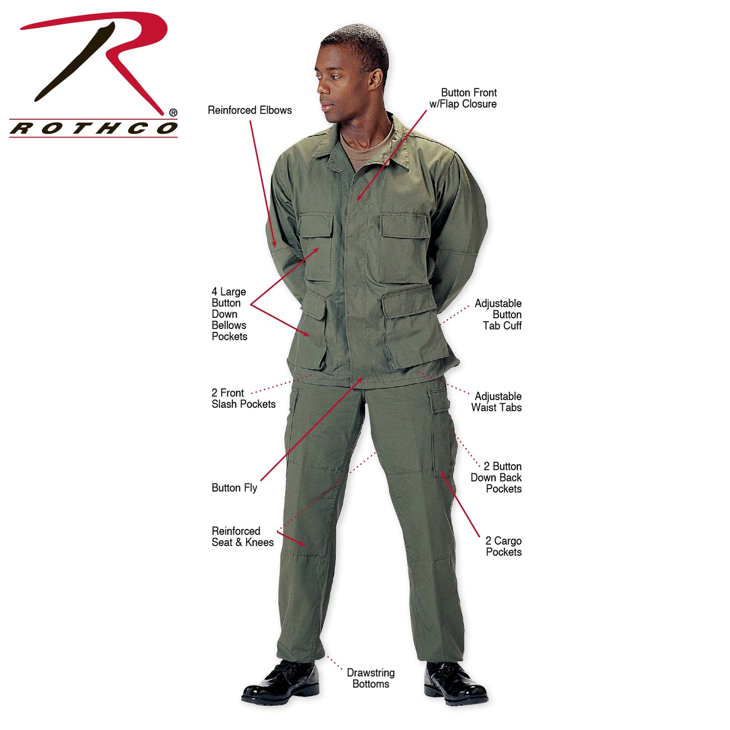 Rothco Tactical BDU Pants