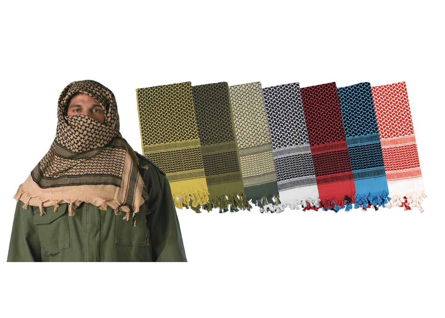 Rothco Shemagh Tactical Desert Keffiyeh Scarf