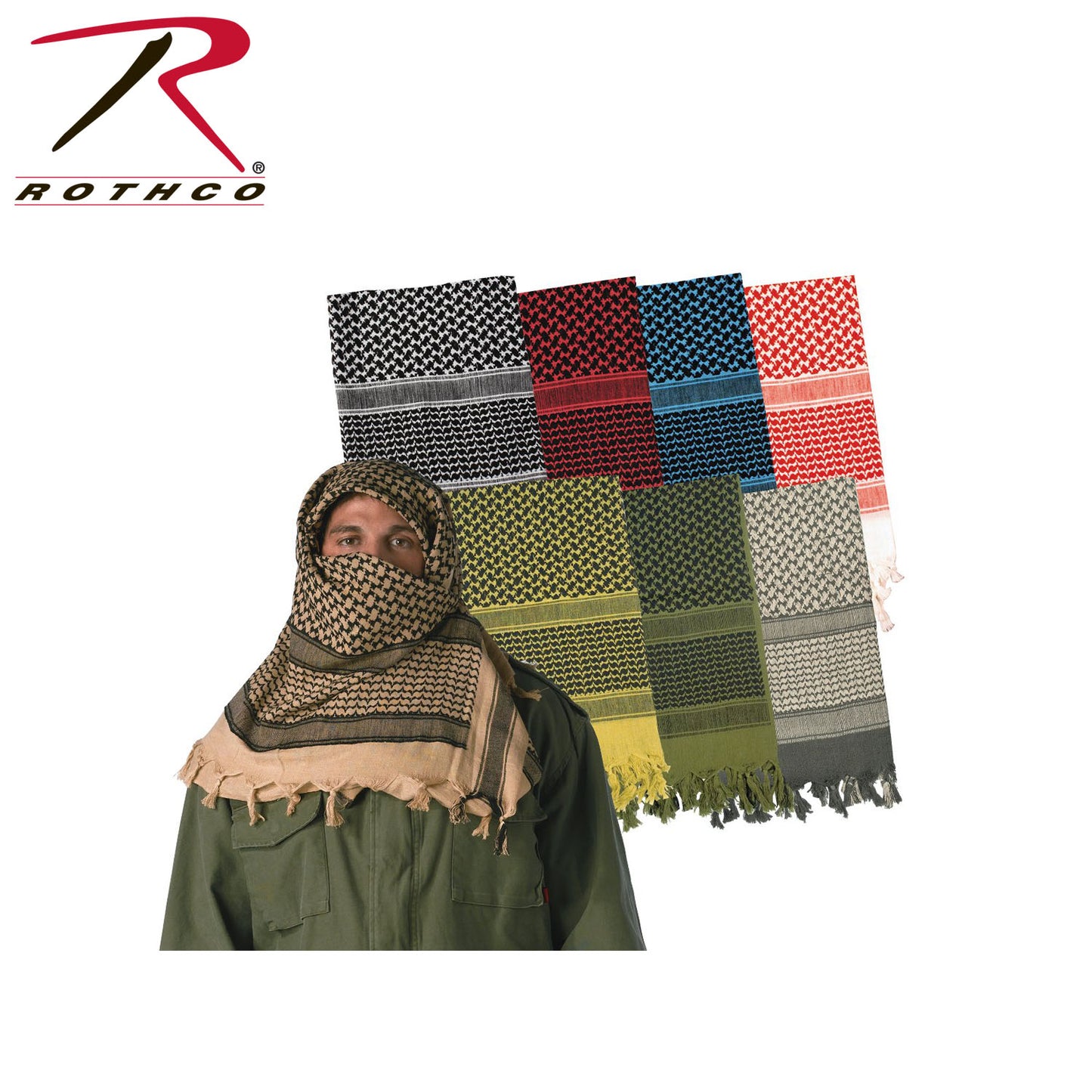 Rothco Shemagh Tactical Desert Keffiyeh Scarf