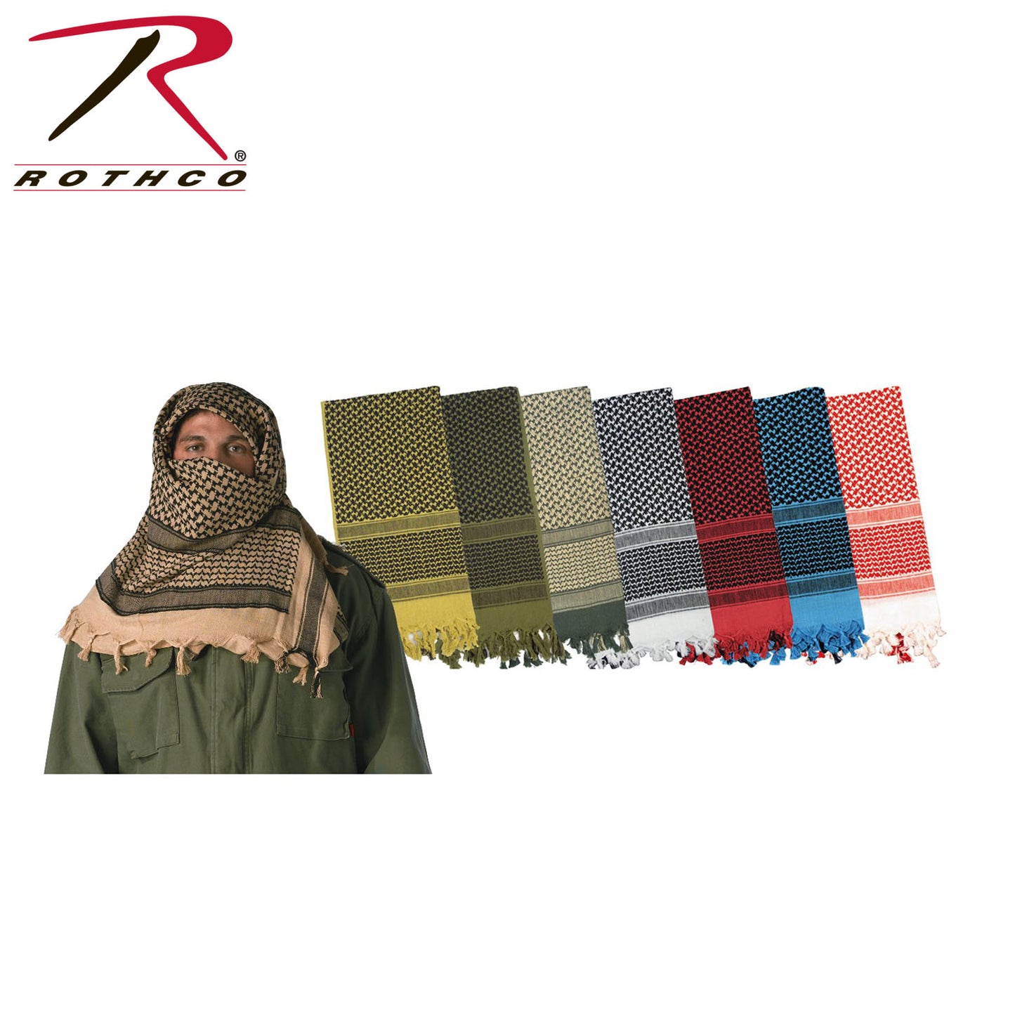 Rothco Shemagh Tactical Desert Keffiyeh Scarf