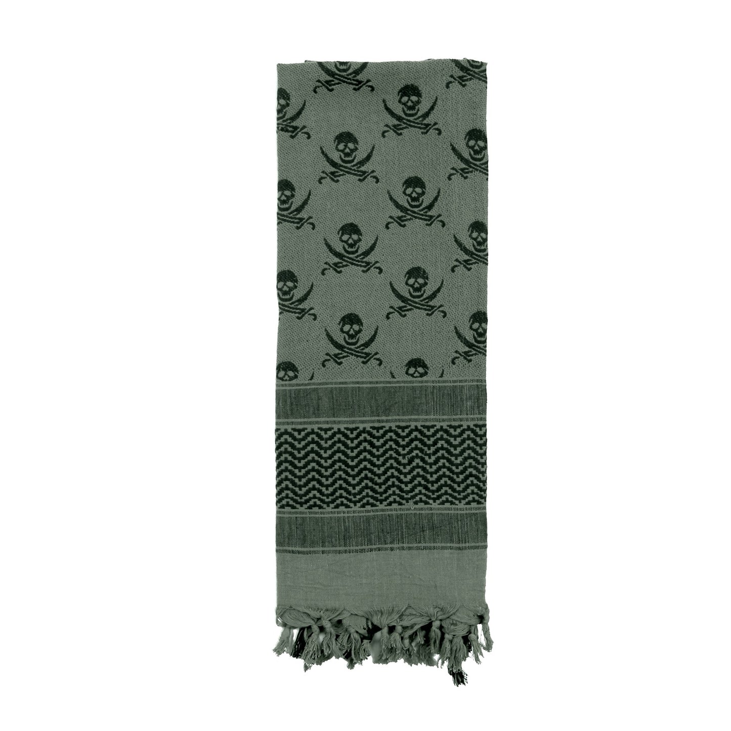 Rothco Skulls Shemagh Tactical Desert Keffiyeh Scarf