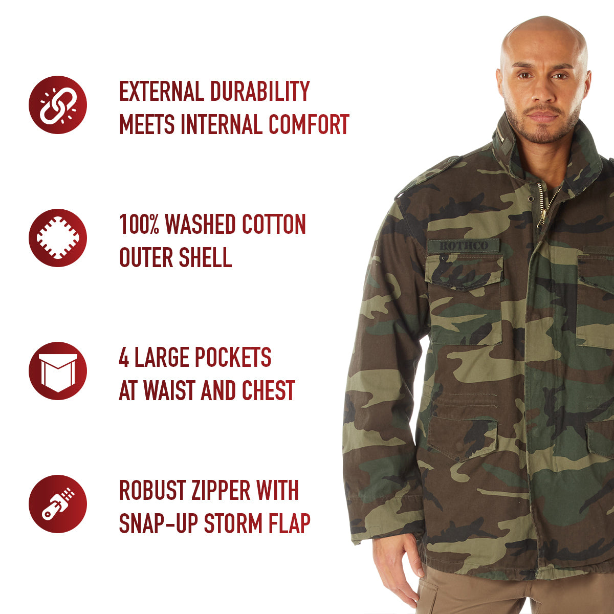Rothco Vintage M-65 Field Jacket
