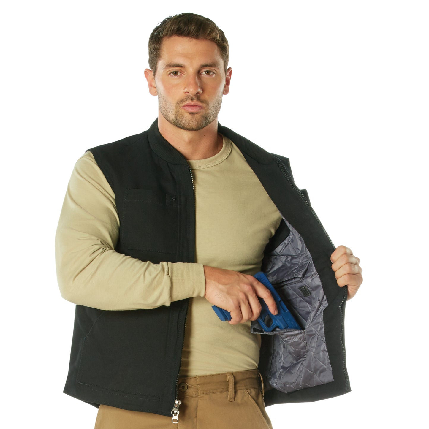 Rothco Concealed Carry Backwoods Canvas Vest