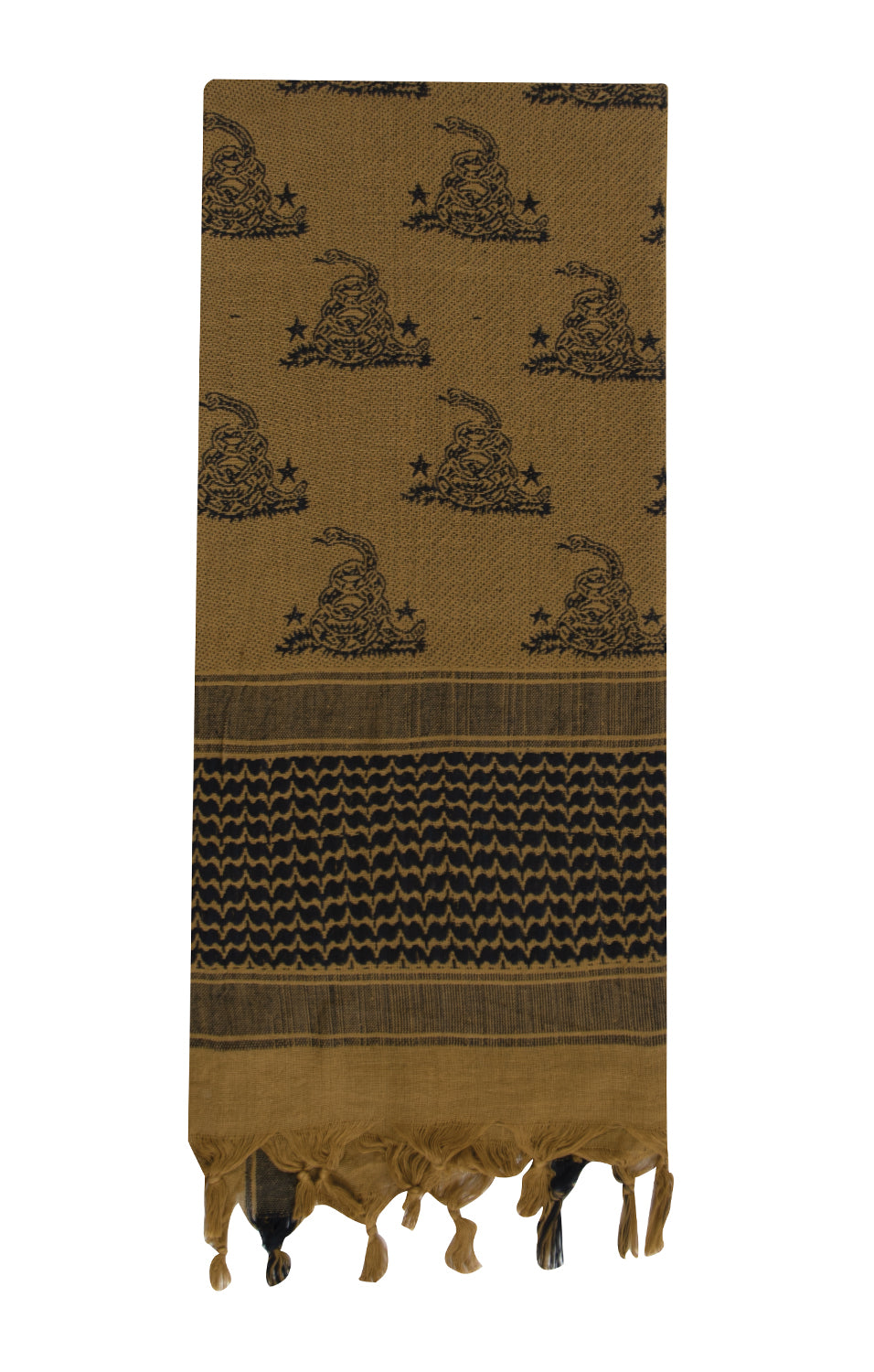 Rothco Gadsden Snake Shemagh Tactical Desert Scarf