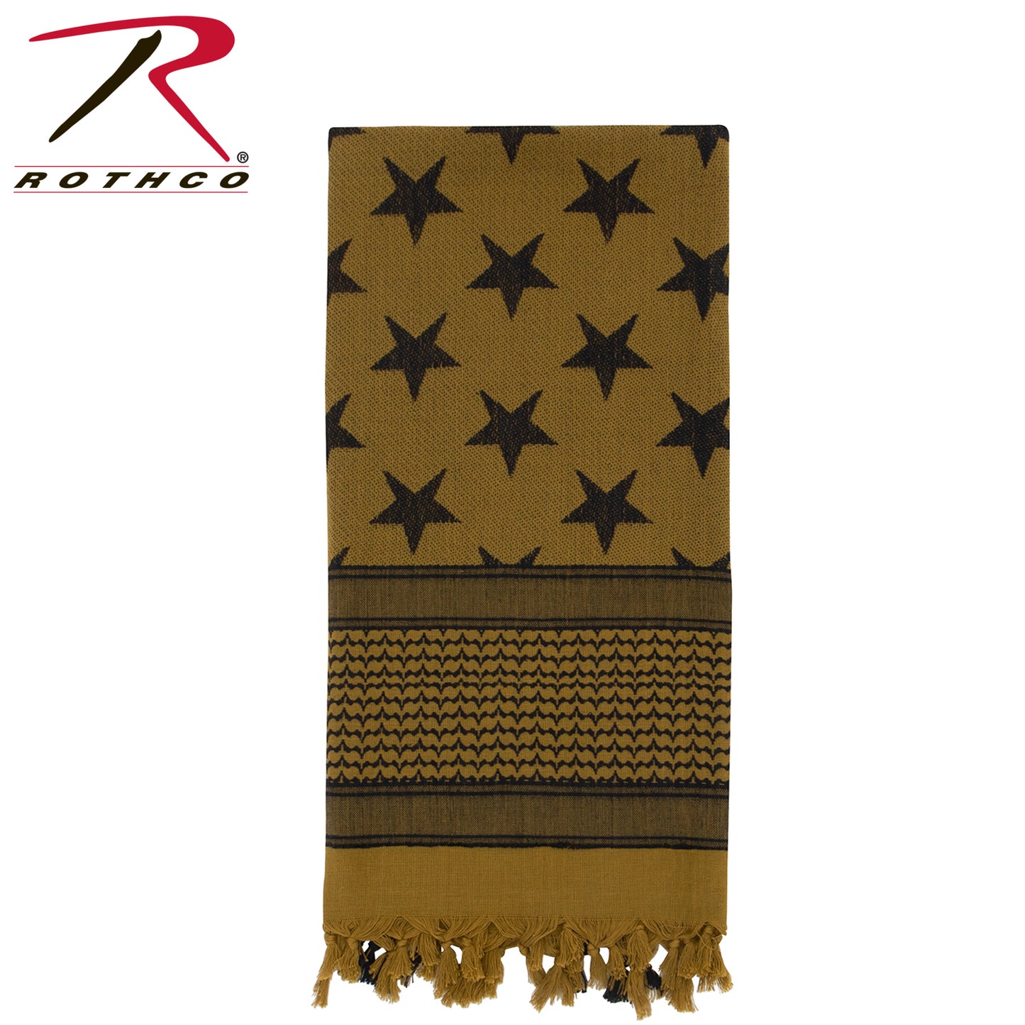 Rothco Stars and Stripes US Flag Shemagh Tactical Desert Keffiyeh Scarf