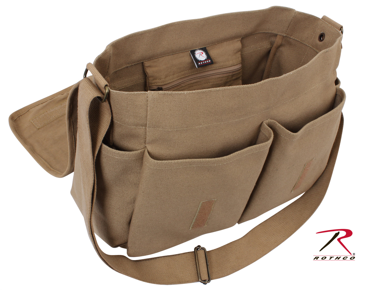 Rothco Classic Canvas Messenger Bag