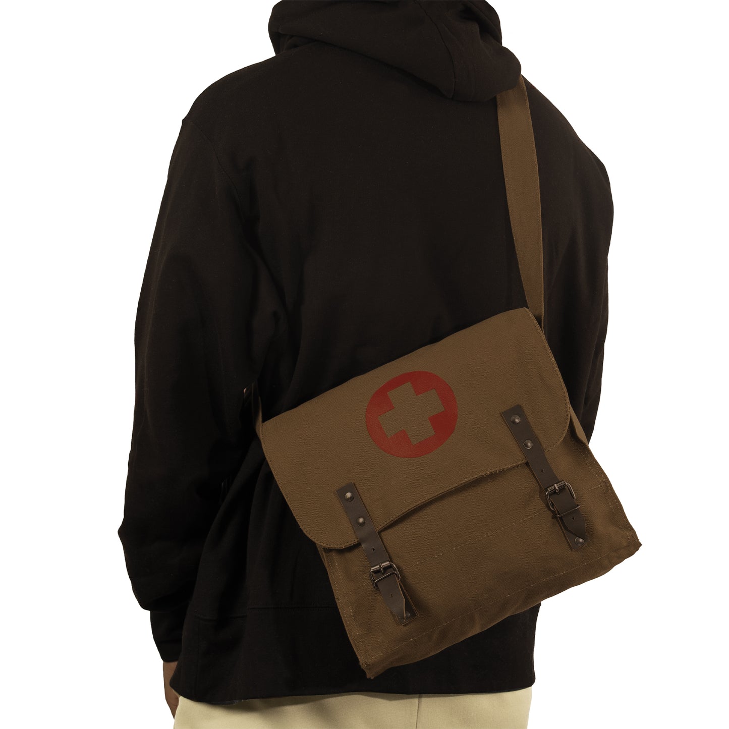 Rothco Vintage Medic Canvas Bag With Cross