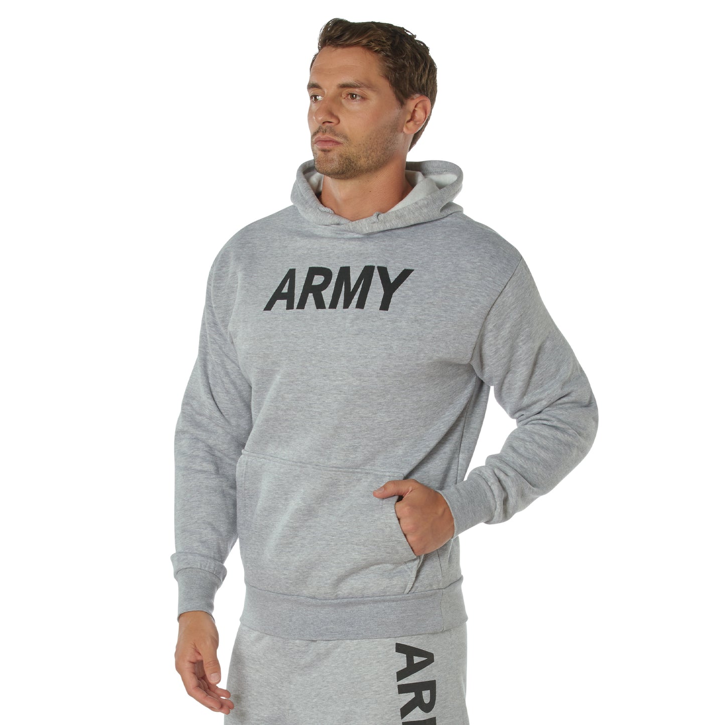 Rothco Army PT Pullover Hooded Sweatshirt