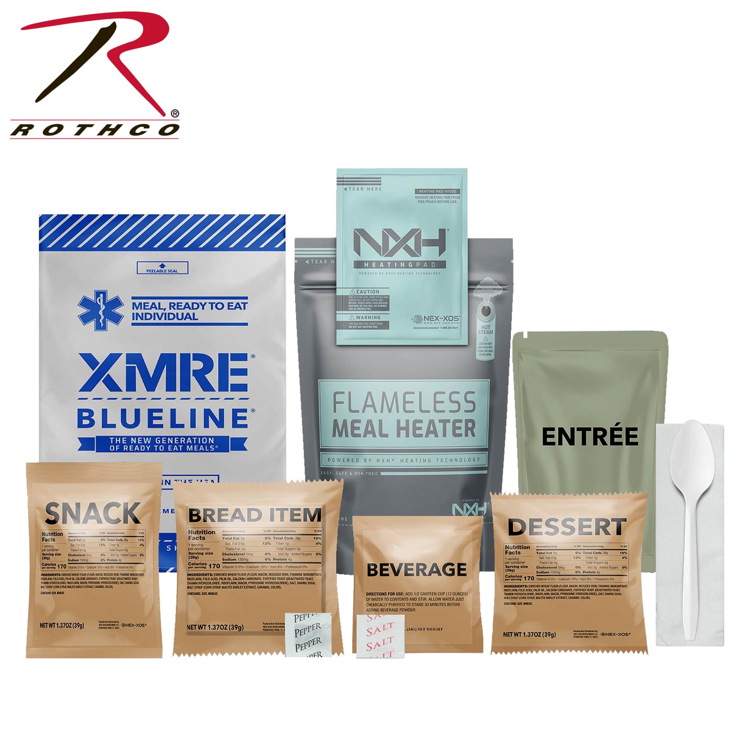 XMRE Blue Line Meals -12 Pack