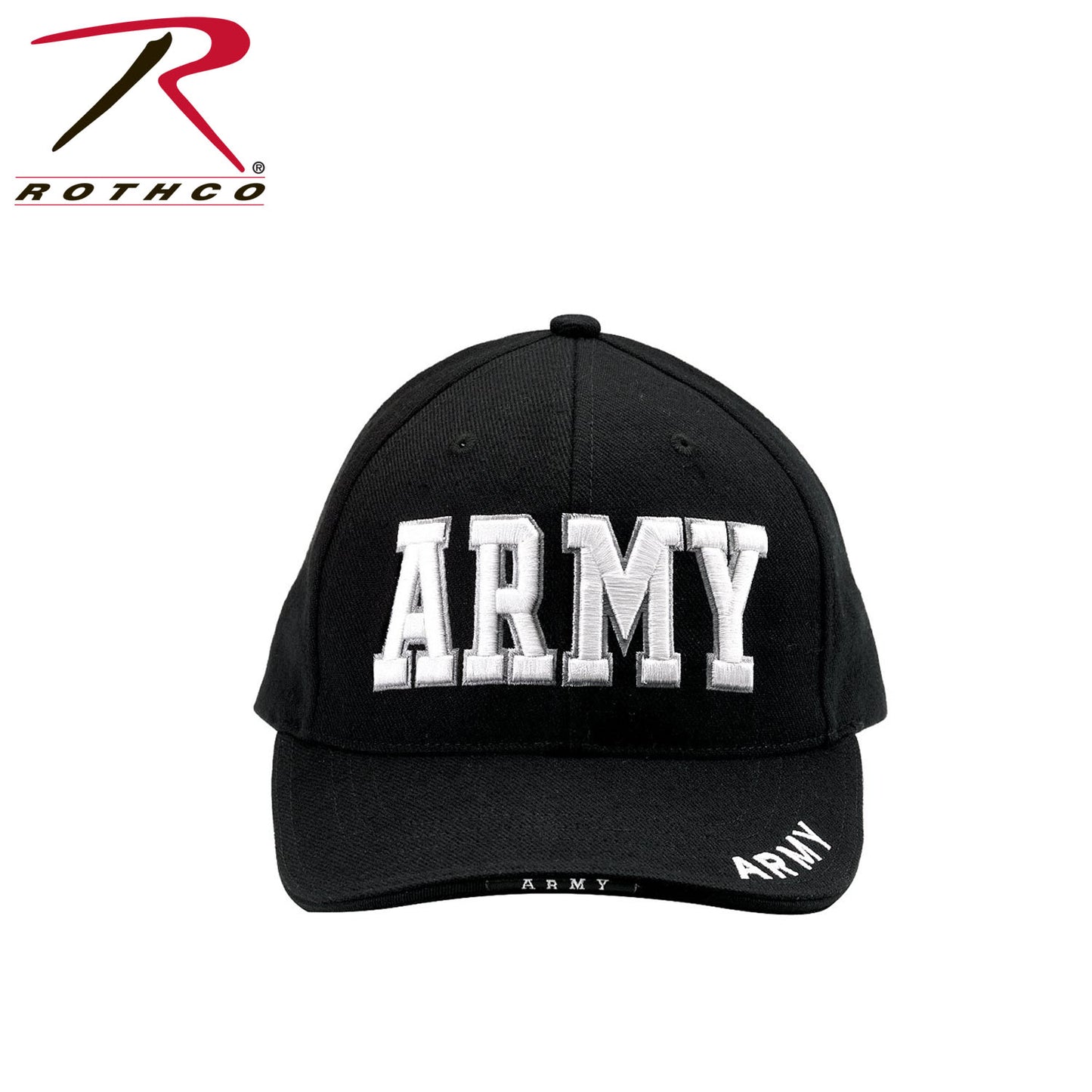 Rothco Deluxe Army Embroidered Low Profile Insignia Cap