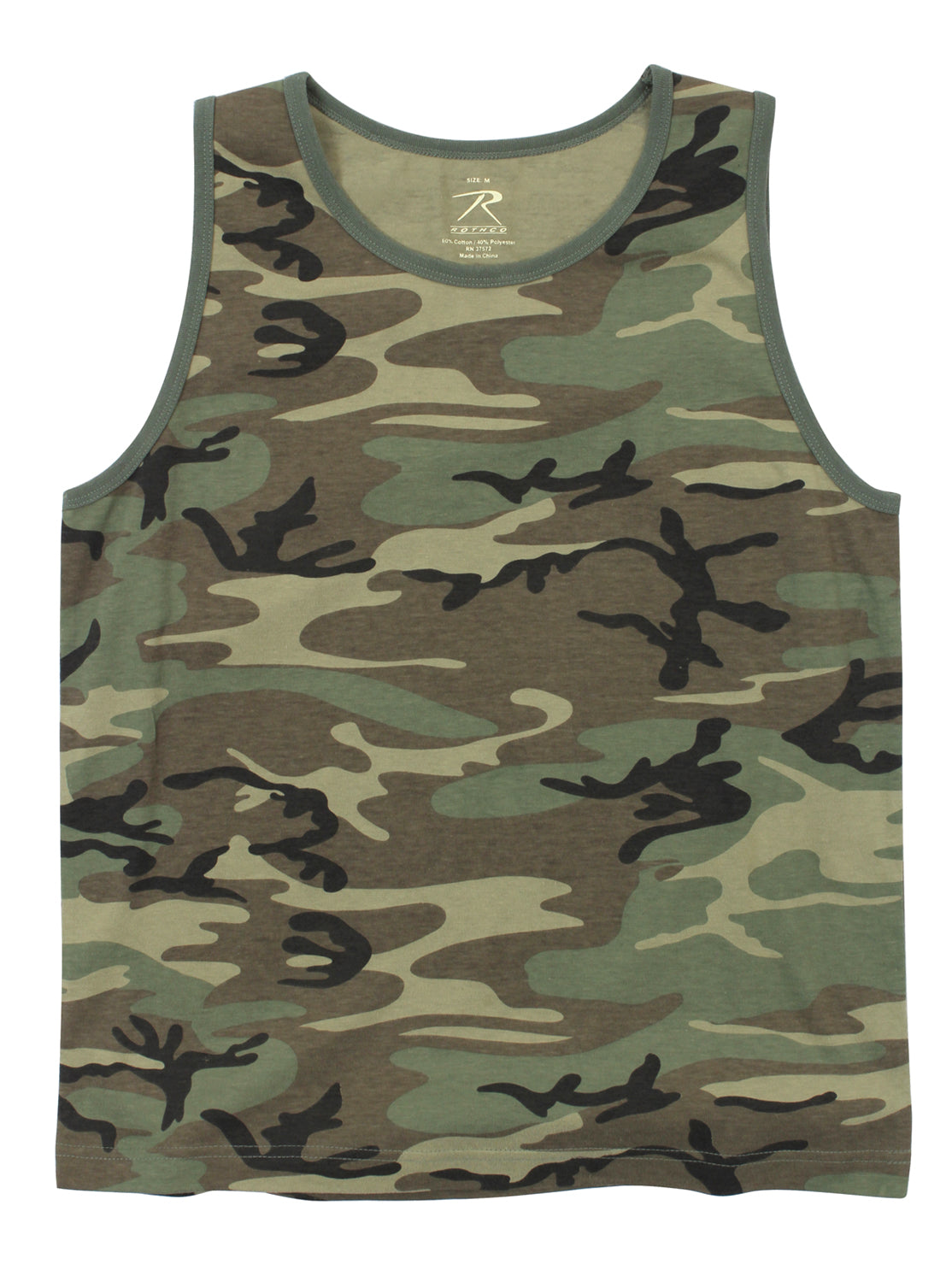 Rothco Vintage Woodland Camo Tank Top