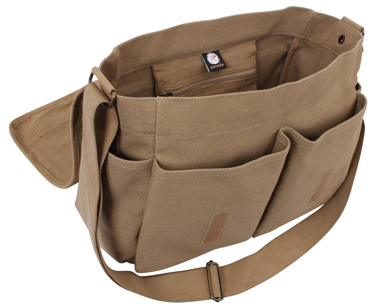 Rothco Classic Canvas Messenger Bag