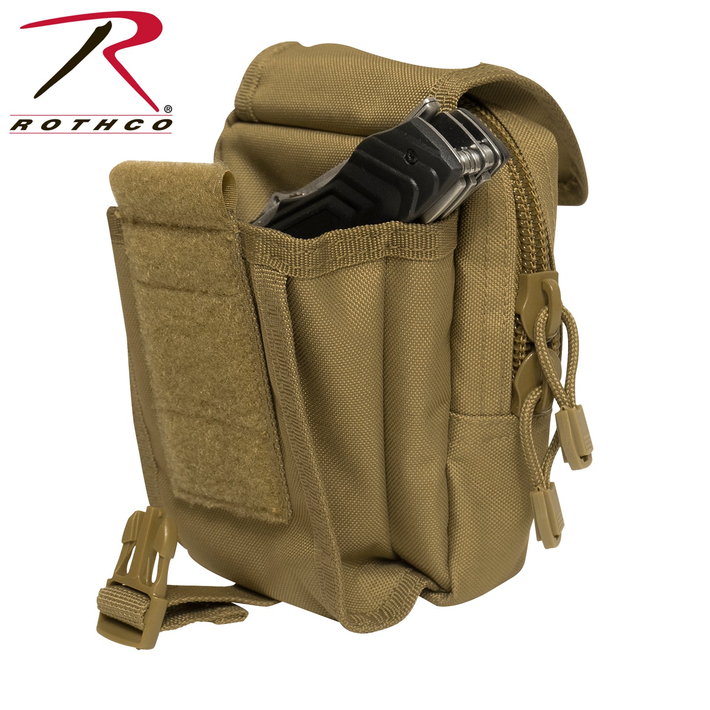 Rothco MOLLE Compatible EDC (Everyday Carry) Accessory Pouch