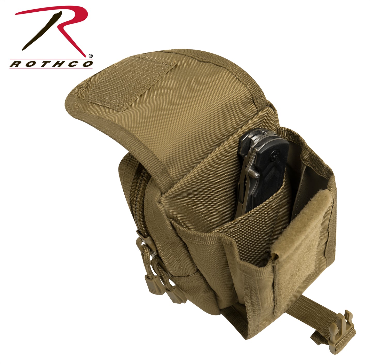 Rothco MOLLE Compatible EDC (Everyday Carry) Accessory Pouch