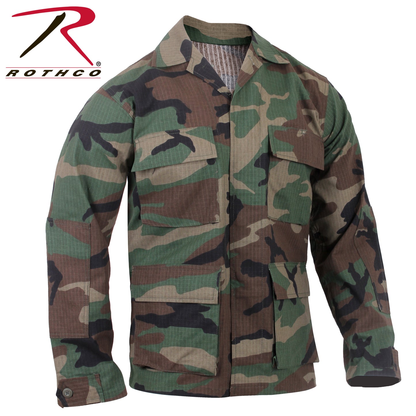 Rothco Rip-Stop BDU Shirt (100% Cotton Rip-Stop)