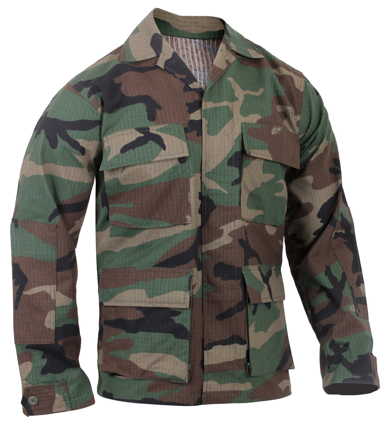 Rothco Rip-Stop BDU Shirt (100% Cotton Rip-Stop)