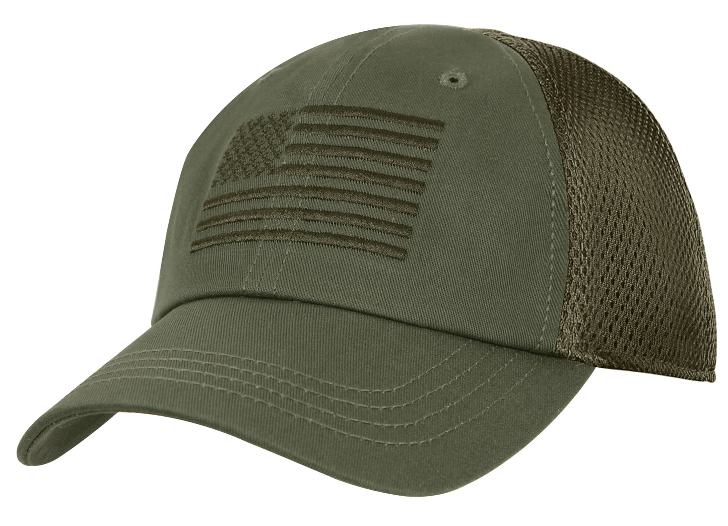 Rothco Tactical Mesh Back Cap With Embroidered US Flag