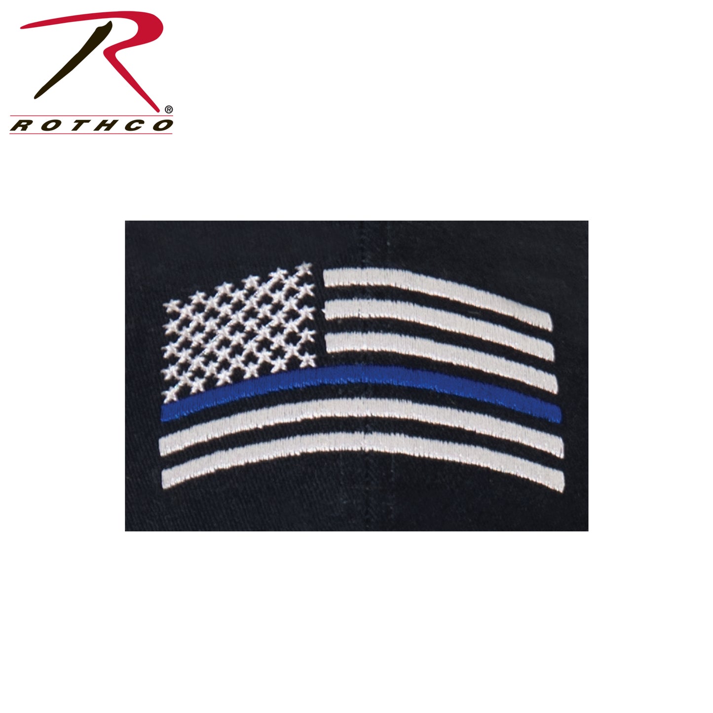 Rothco Thin Blue Line Flag Low Profile Cap